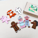 Tara Treasures Gingerbread Man Story, Finger Puppet Set