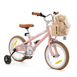 14 Inch Pedal Bike and Helmet Bundle Blush Pink