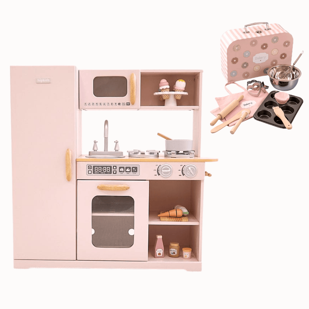 Modern Chef Kitchen + Donut Bakery Set Bundle