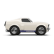 Baghera Racing Car FORD Mustang Ivory