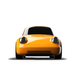 Baghera Racing Car PORSCHE 911 Yellow