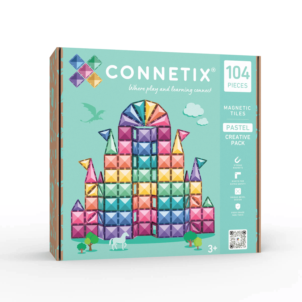 Connetix Pastel Creative Pack 104 Piece