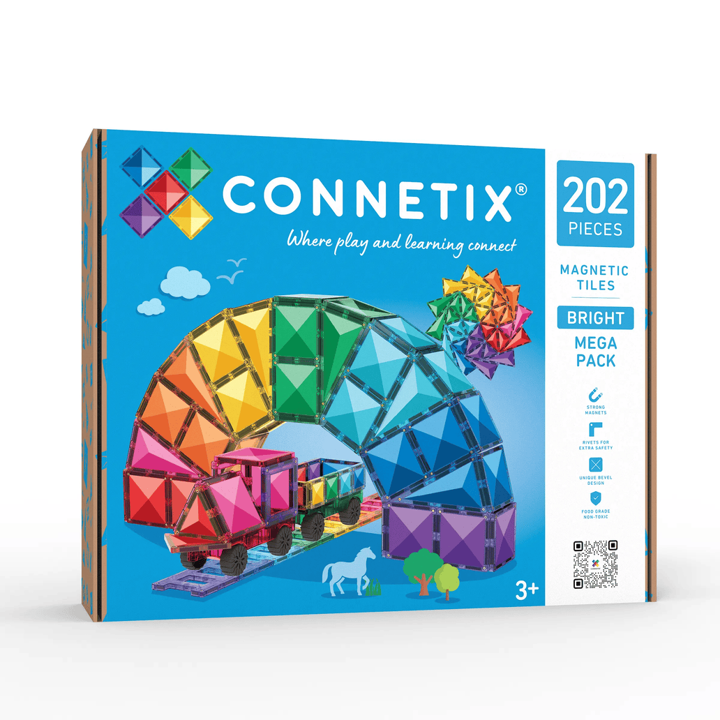 Connetix Tiles Bright Mega Pack 202 Piece