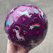 Crocodile Creek Glitter Soccer Ball - Unicorn Galaxy (Size 3)