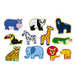 Crocodile Creek Let's Begin Puzzle 2 pc - Jungle in Box