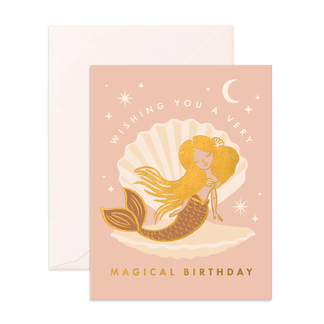 Fox & Fallow Magical Mermaid Greeting Card