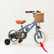 12 Inch Classic Pedal Bike Front Wheel Steel Blue