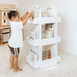 2 in 1 Rotating Bookshelf / Toy Organiser