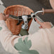 2 in 1 Steel Trike/Balance Bike (incl. wicker basket) Olive