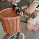 2 in 1 Steel Trike/Balance Bike (incl. wicker basket) Olive