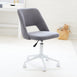 BILLY Corduroy Desk Chair Steel