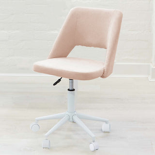 BILLY Corduroy Desk Chair Dusty Pink