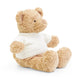 Biscuit the Bear with Sweater Ivory