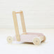 Bloom Baby Walker with 30pc Block Set - Preorder Soft Pink