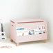 Bodie Toy Storage Box Soft Pink