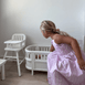 Celeste Cot, Celeste High Chair & Doll Bedding Bundle