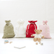 Christmas Bundle - Santa Sack & Biscuit the Bear (Ivory sweater)