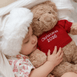 Christmas Bundle - Santa Sack & Biscuit the Bear with Cherry Red Sweater