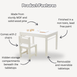 Clover Activity Table & 2 Chair Set