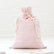 Corduroy SANTA SACK blush pink