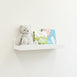 ENZO Wall Mounted Shelf - Single White
