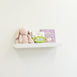 ENZO Wall Mounted Shelf - Single White