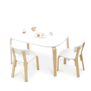 EZRA Rectangle Table & 2 Chair Set