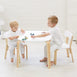 EZRA Kids Square Table & 2 Chair Set