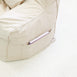 Franklyn Cotton Canvas Beanbag Nougat