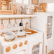 Gourmet Toy Kitchen Set White