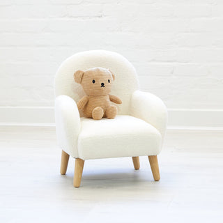 Haven Teddy Boucle Armchair Ivory