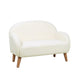 Haven Teddy Boucle Sofa Ivory