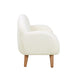 Haven Teddy Boucle Sofa Ivory