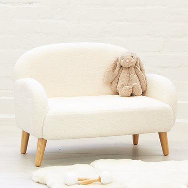 Haven Teddy Boucle Sofa Ivory