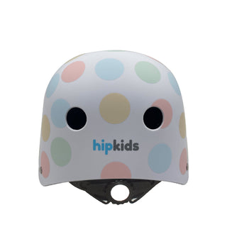 HipKids Matt Bike Helmet Dotty