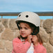 Matt Bike Helmet Vintage White
