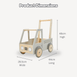 Wooden Push Truck
