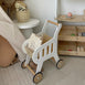 Wooden Toy Shopping Trolley