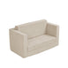 KENDALL Corduroy 2 Seater Flip Out Nougat