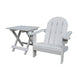 Kids Adirondack Chair & Side Table