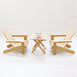 Kids Adirondack Chair & Side Table 2 Chair & Side Table Set