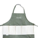 Kids Gardening Apron with Pocket Dark Olive