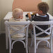 Kids Hampton 2 Chairs & Table Set White