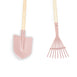 Kids Rake & Shovel Garden Tools Blush Pink