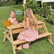 Kids Sand Water / Picnic Table with Tassel Umbrella - Preorder
