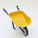 Kids Steel Toy Wheelbarrow Mustard