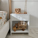 Layla Bedside Table with detailed Drawer