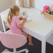 Layla Study Desk & Amari Desk Chair Bundle