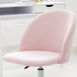 Leon Study Desk & Amari Desk Chair Set Blush Pink Corduroy