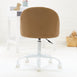 Leon Study Desk & Amari Desk Chair Set Mocha Corduroy